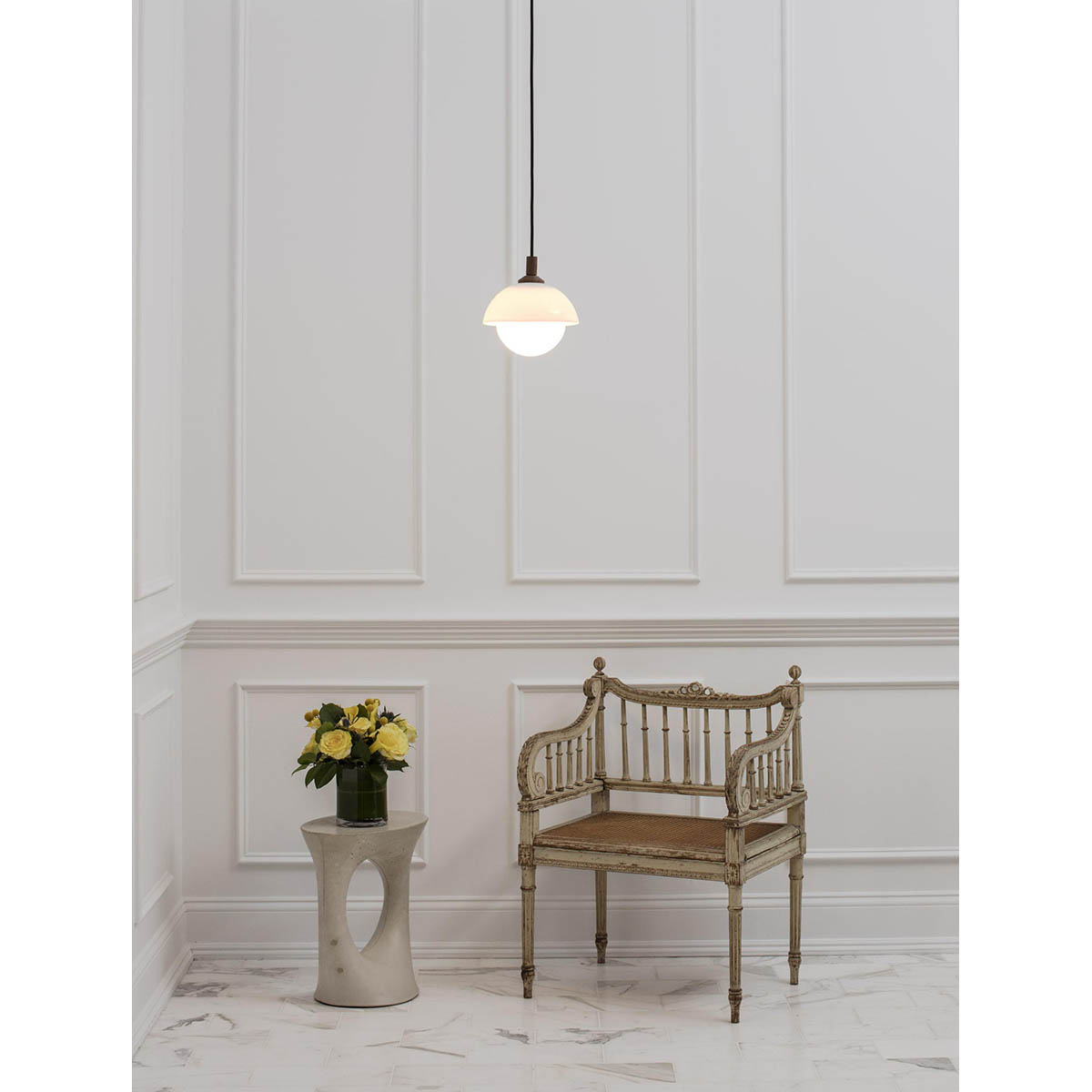 【ALLIED MAKER】 アメリカ・インテリア照明「Glass Dome Pendant 08