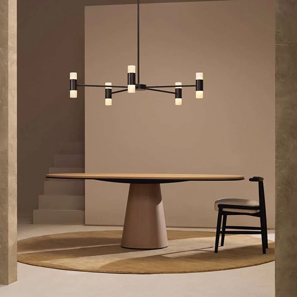 【CTO Lighting】イギリス・デザイン照明「Roma」ペンダントライト　ブロンズ（φ1010×H190mm）