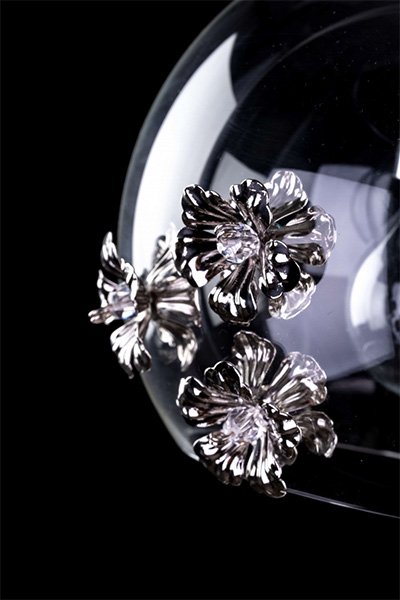 【ART GLASS】ウォールライト「PRIMAVERA」1灯（150×H170×220mm）