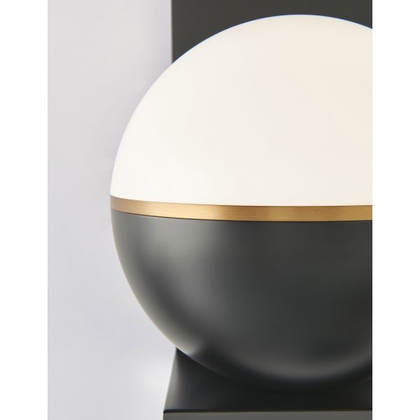 【TECH LIGHTING】アメリカ・ウォールライト「AKOVA」1灯Matte Black／Aged Brass（W180×H340mm）