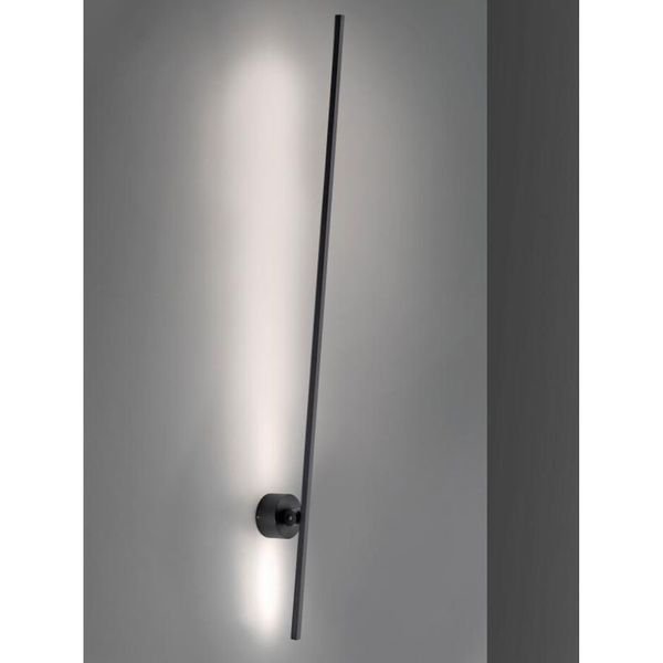 【MARETTI】オランダ・LEDウォールライト「ACCIA」 BLACK（H1170mm）