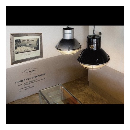 HERMOSA】ペンダントライト「PASADENA LAMP」1灯・SV（W420×H410mm