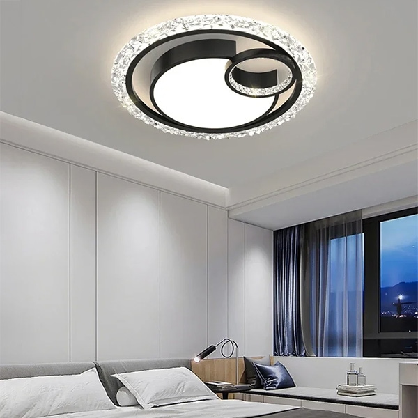 デザイン照明 モダンシーリングライト 全3色（φ500×H100mm） | EL JEWEL