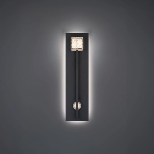 【Modern Forms】アメリカ・ デザイン照明 屋外用 LEDウォールランプ「Scepter」ブラック(W140×D100×H550mm)