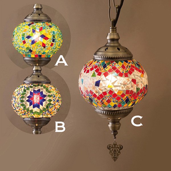 キラキラ 天井照明【LED電球付属】ジョルダン モザイクペンダントランプ キラキラ 天井照明【LED電球付属】ジョルダン モザイクペンダントランプ