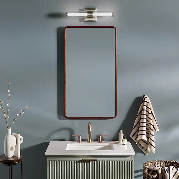 【Kichler】アメリカ ウォールライト「Laurene Vanity Light」1灯・シャンパンブロンズ(W470mm×H127mm)