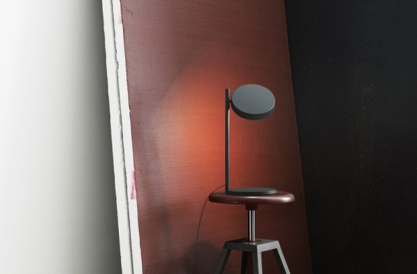 【Wästberg】北欧デザイン照明「w182 Pastille b2 table lamp, oxide red」テーブルライト(W201×D201×H404mm)