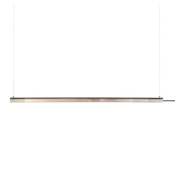 【Gejst】「Radent pendant lamp 135 cm, brass」デザイン照明　スチール（W1350×D45×H58mm）