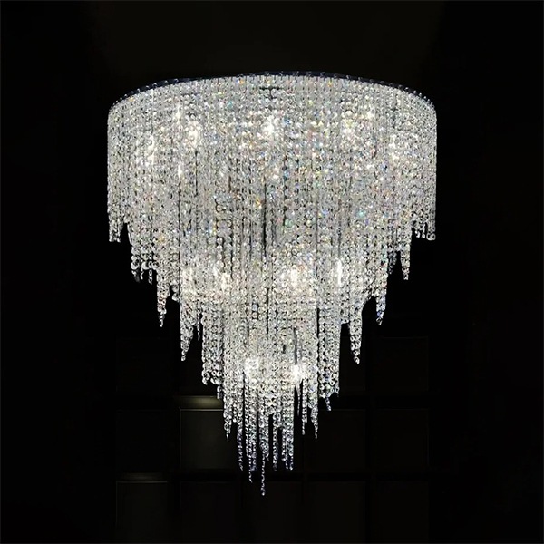 デザイン照明　クリスタルシャンデリア　Aタイプ（φ600／800／1000mm）