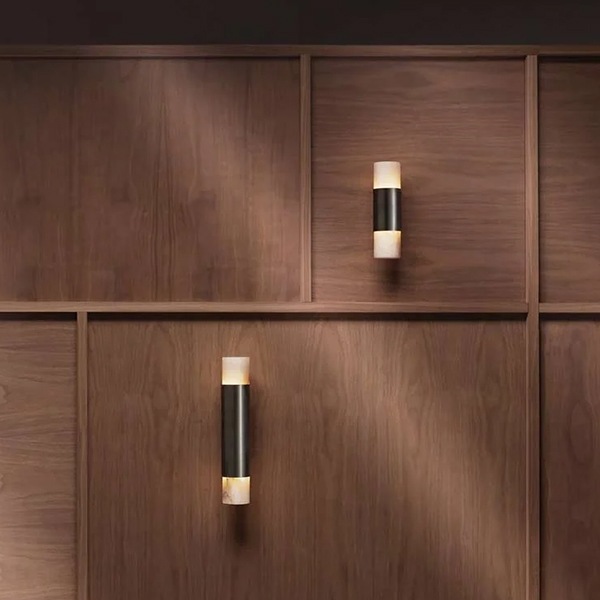 【CTO Lighting】イギリス・デザイン照明「Roma」ウォールライト　ブロンズ（φ54×D85×H190mm）