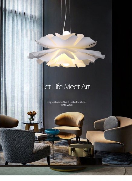 法人様・店舗様限定】フラワーデザインペンダントライト