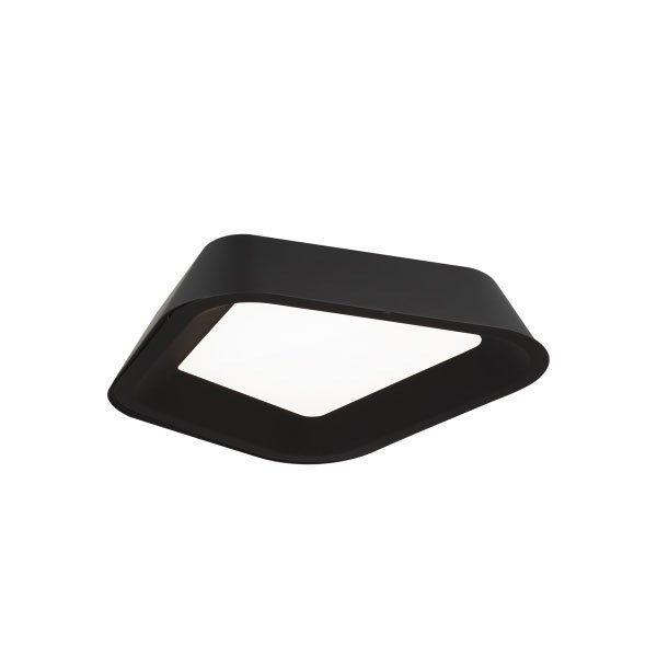 【TECH LIGHTING】アメリカ・シーリングライト「RHONAN」1灯Nightshade Black（W360×L330×H80mm）