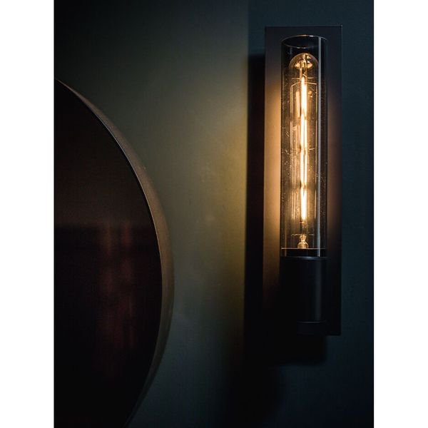 【MARETTI】オランダ・シェードウォールライト「RIVINGTON TUBE」1灯 BLACK(W80×D90×H320mm)