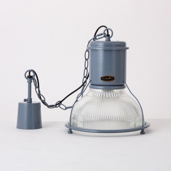 【HERMOSA】ペンダントライト「HUNT GLASS SHADE」1灯・VGY（W300×H340mm）