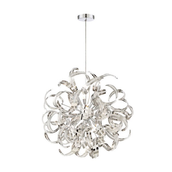 【QUOIZEL】アメリカ・デザイン照明 ペンダントライト 12灯「Ribbons」全4色(Φ585×H585mm)