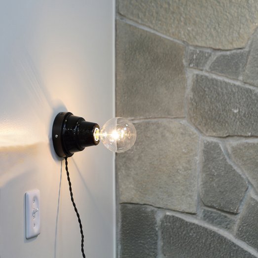 【HERMOSA】レマンセラミックランプ ウォールランプ「LEMAN CERAMIC LAMP」1灯(W130×H110mm)