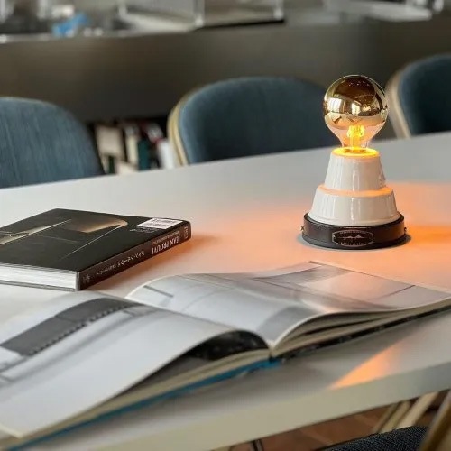 【HERMOSA】レマンセラミックランプ ウォールランプ「LEMAN CERAMIC LAMP」1灯（W130×H110mm）全2色