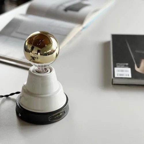 【HERMOSA】レマンセラミックランプ ウォールランプ「LEMAN CERAMIC LAMP」1灯（W130×H110mm）全2色