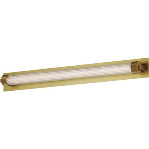 【ET2】アメリカ・LEDウォールライト「Doric」ゴールド（W648×D77×H121mm）
