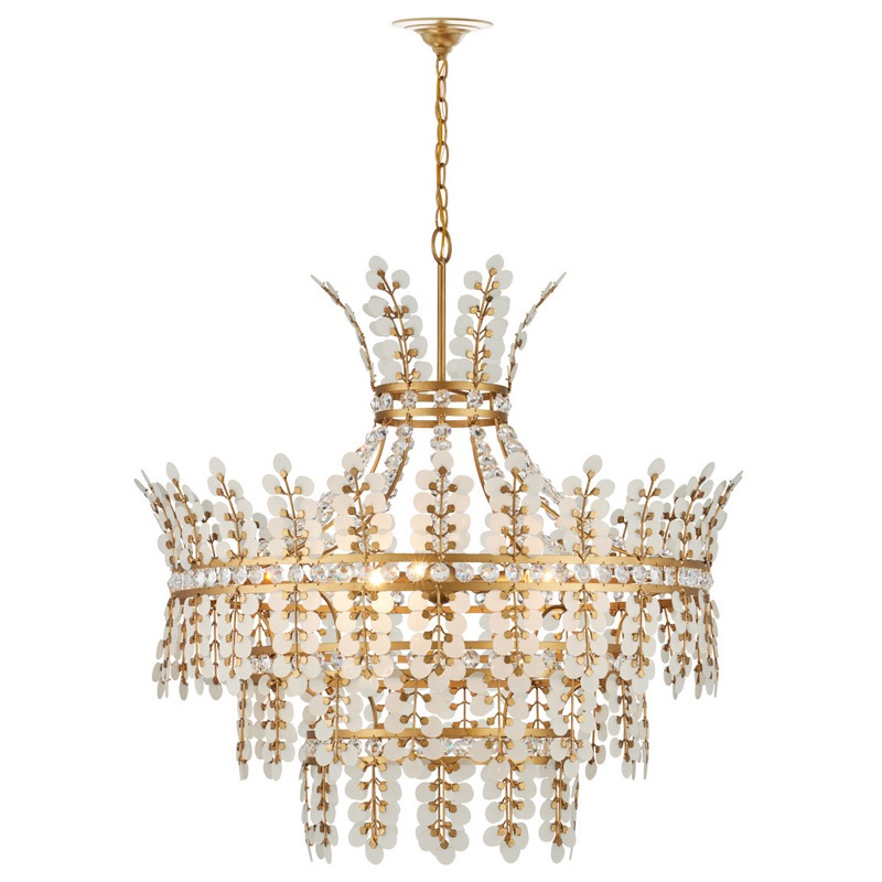 CURREY】アメリカ・デザイン照明 クリスタルシャンデリア 4灯