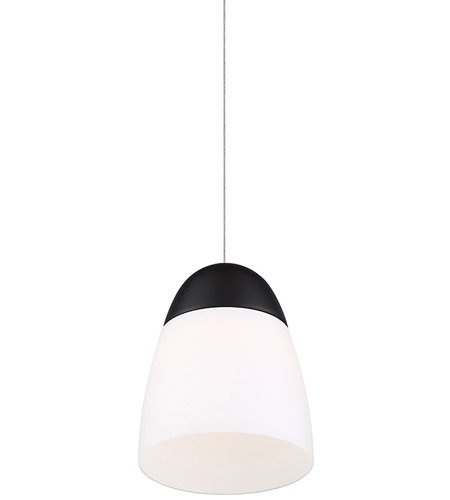 【WAC LIGHTING】ブラックミニペンダントライト「Dimple」1灯（L179×W179×H224mm）