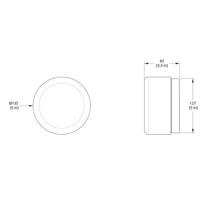 【RBW】アメリカ デザインウォールライト「Dimple Sconce」4色（φ135×D82mm）