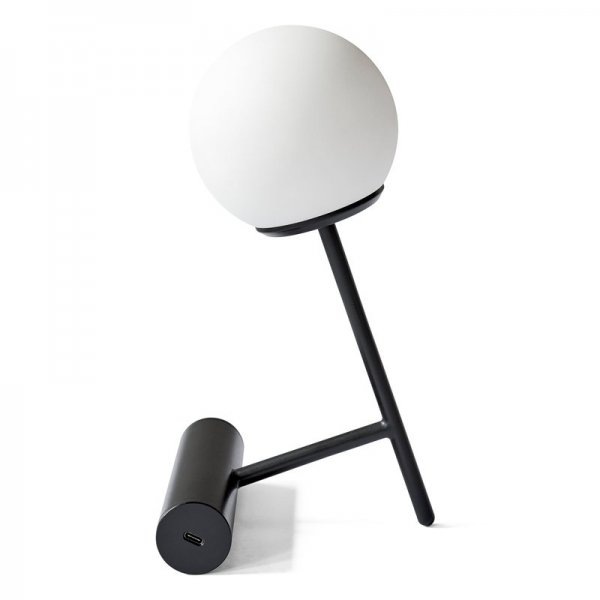 【Menu】「Phare LED table lamp, burned red」テーブルランプ バーンドレッド(Φ135×W130×H230mm)