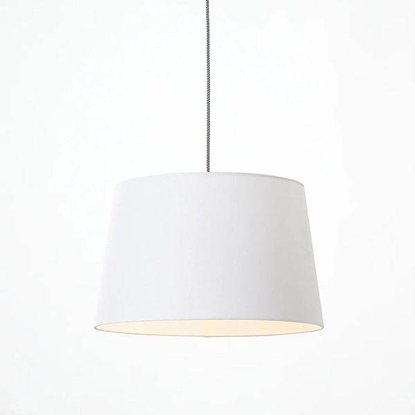 エスプレッソペンダント「Espresso」1灯　ホワイト・ブラウン（φ480×H300mm）