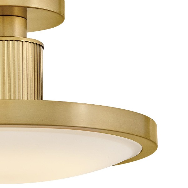 【HINKLEY】LEDシーリングライト「Kieran」（W362×H223mm）