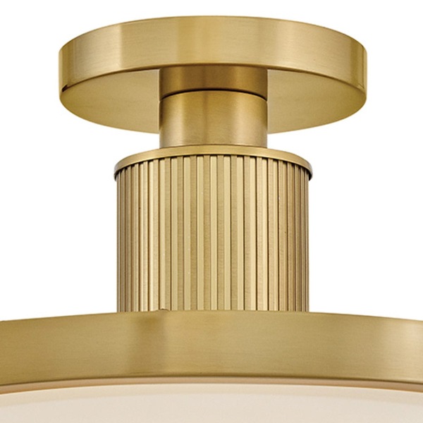 【HINKLEY】LEDシーリングライト「Kieran」（W362×H223mm）