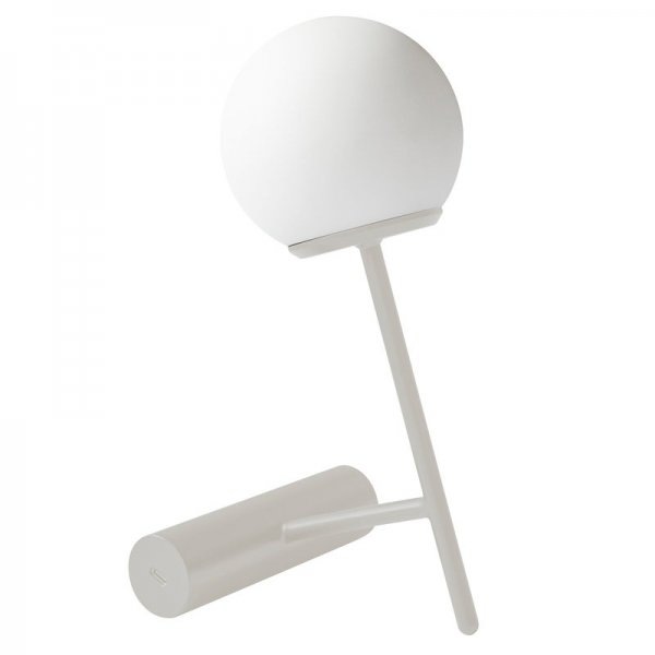 【Menu】「Phare LED table lamp, light grey」テーブルランプ ライトグレー(Φ135×W130×H230mm)