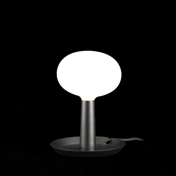 【Bsweden】スウェーデン・インテリア照明「Tray table lamp」トレイ テーブルランプ 1灯 ブラック（Φ196×H250mm）