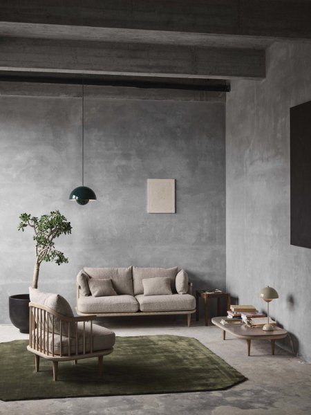 【&Tradition】デンマーク・北欧デザイン照明「Flowerpot VP1 pendant」ペンダントライト ダークグリーン(Φ230×H160mm)