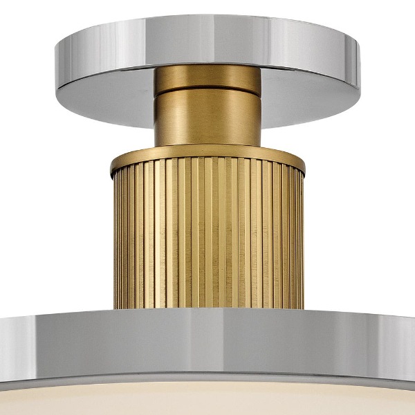 【HINKLEY】LEDシーリングライト「Kieran」（W362×H223mm）