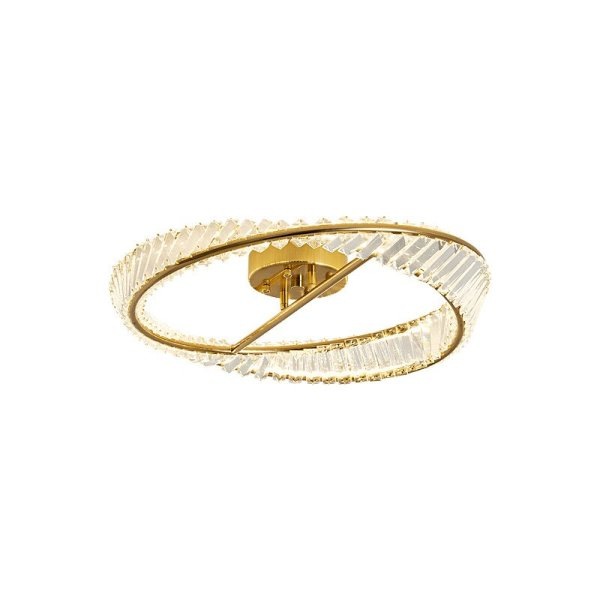 シーリングライト ゴールド あす着] シーリングライト ゴールドフレーム ガラス 4灯 リモコン付き