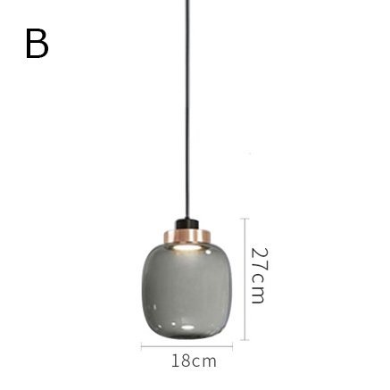 【リーズナブル】ペンダントライト 1灯 スモーキーグレー(D220×H180mm/D180×H270mm)