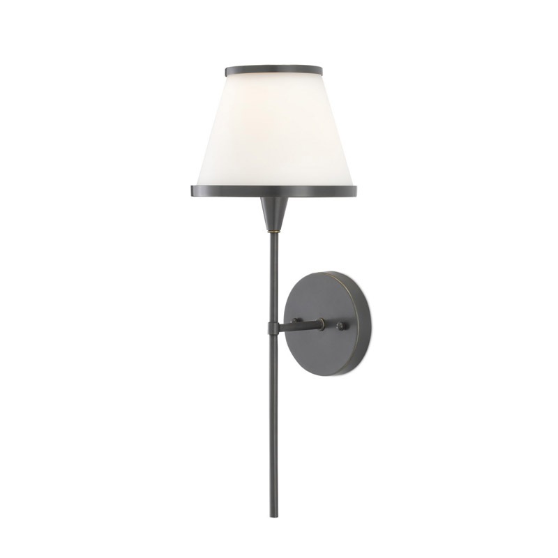 【CURREY】アメリカ・ウォールライト 1灯「Brimsley」ブロンズ（W170×D180×H480mm）