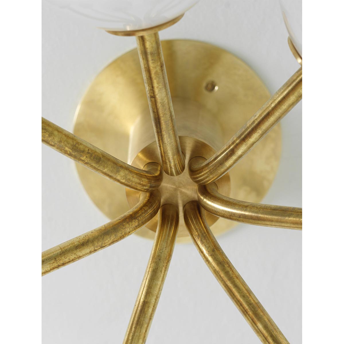 【ALLIED MAKER】 アメリカ・インテリア照明「Tangent 7 Flush Mount」シーリングライト 7灯 カスタムカラー (W464×D470×H261mm)