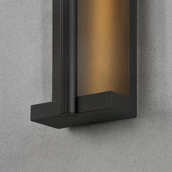 【TROY】アメリカ・デザイン照明 ウォールライト「Calla」TEXTURED BLACK（W166×D102×H762mm）