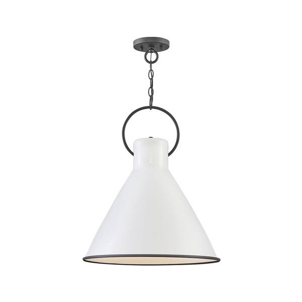 【HINKLEY】ペンダントシーリングライト「Winnie」1灯（L457×W457×H546mm）