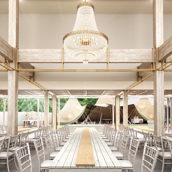 【LA LUCE】エンパイア型シャンデリア20灯(φ900×H1150mm)