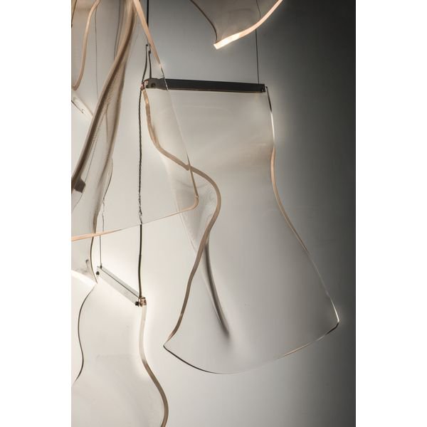 【ET2】アメリカ・シーリングペンダントライト「RINKLE」14灯（W700×L700×H360-3400mm）