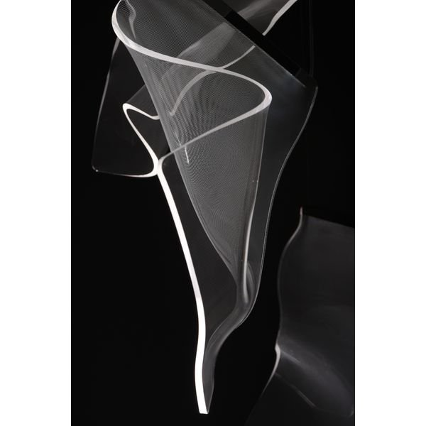 【ET2】アメリカ・シーリングペンダントライト「RINKLE」14灯（W700×L700×H360-3400mm）