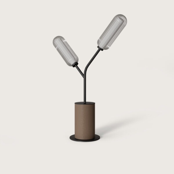 【aromas】 スペイン・インテリア照明「LARI」テーブルライト ブラック／ブラウン／グレー／オレンジ (H695mm)