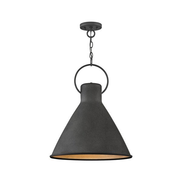 【HINKLEY】ペンダントシーリングライト「Winnie」1灯（L457×W457×H546mm）