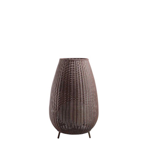 【Bover】 スペイン・アウトドア インテリア照明「Amphora 01」Brown (Φ490×H775mm)