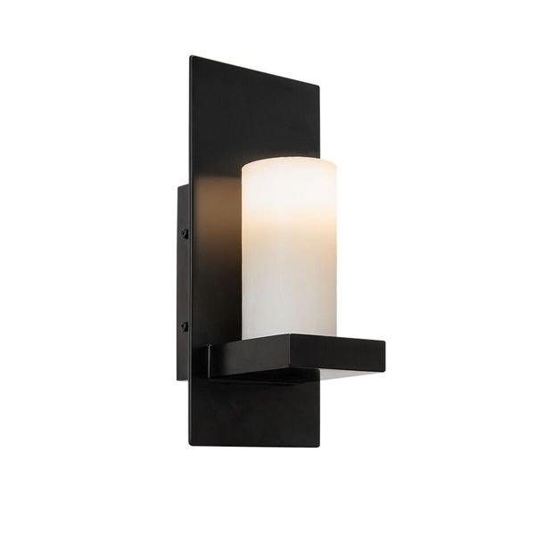 【MARETTI】オランダ・LEDウォールライト「KAARS PLATEAU」1灯 BLACK（W120×H300mm）