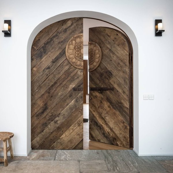 【MARETTI】オランダ・LEDウォールライト「KAARS PLATEAU」1灯 BLACK（W120×H300mm）