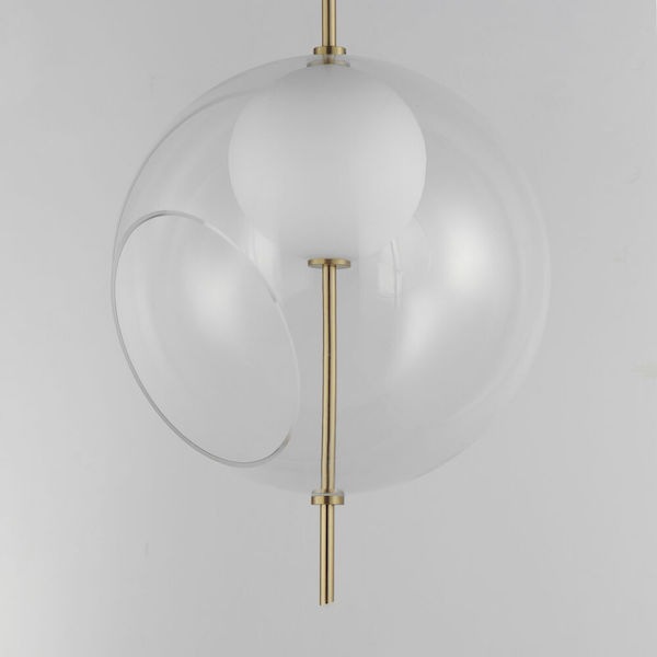 【ET2】アメリカ・ペンダントライト「Martini」 ゴールド（W401×D401×H502mm）