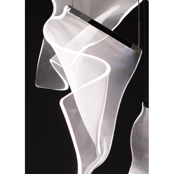 【ET2】アメリカ・シーリングペンダントライト「RINKLE」6灯（W550×L550×H360-3400mm）